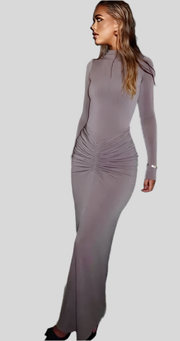 Bodycon Kleid, Stretchi Maxi Kleid