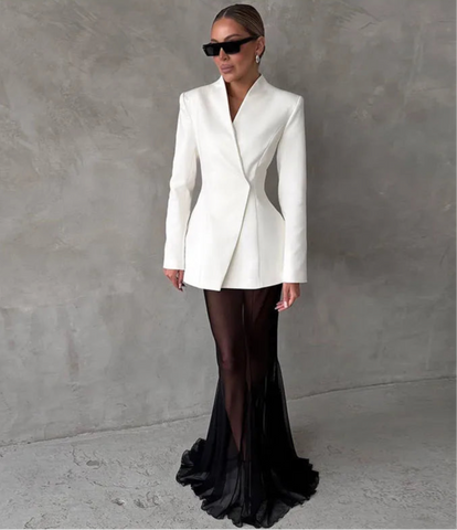 Transparent Maxi Rock Robbe