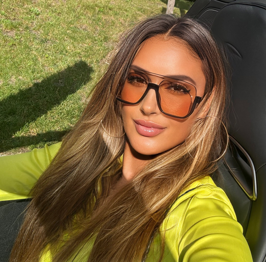 Sonnen Brille Sunset