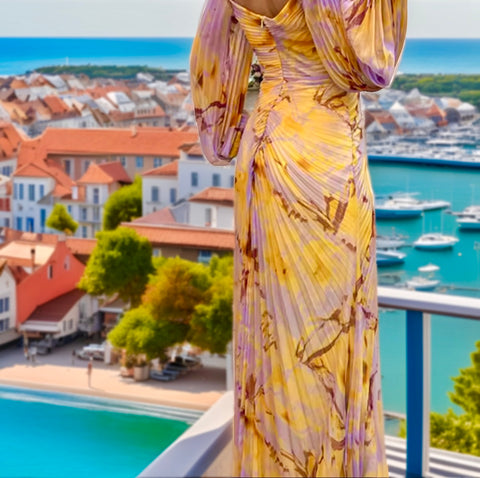 Aura Dress mit langen Ärmel