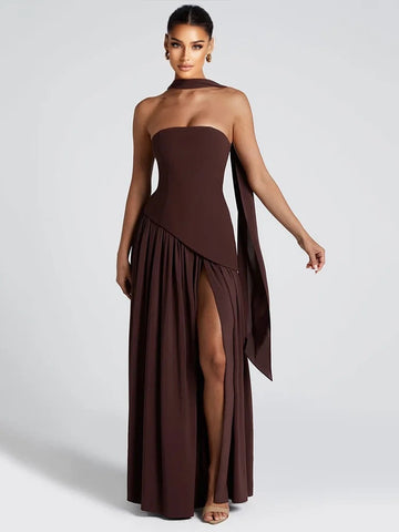 Patchwork Maxi Kleid