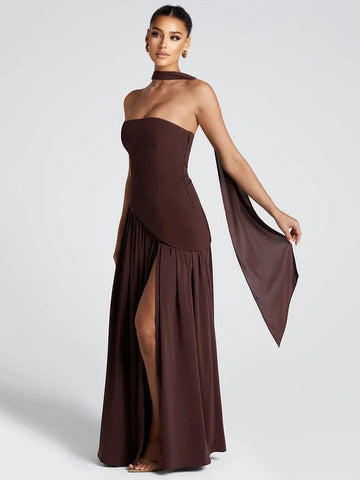 Patchwork Maxi Kleid