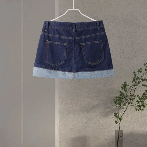 Trendy Denim Rock Set Casual