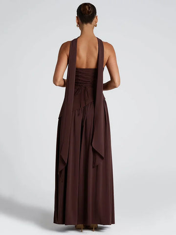 Patchwork Maxi Kleid