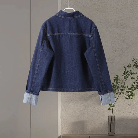 Trendy Denim Rock Set Casual
