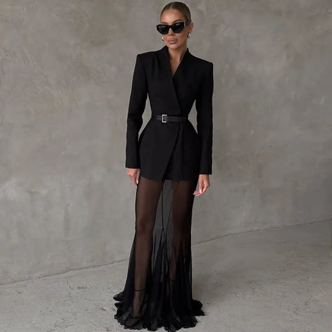Transparent Maxi Rock Robbe